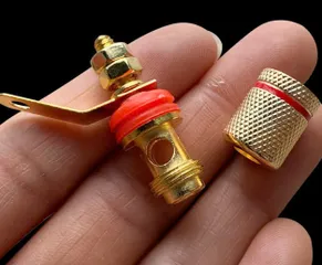 HCM-Set 4 Phích Cắm Bắp Chuối 4mm - Phụ Kiện Âm Thanh Chất Lượng Cao, Kết Nối Linh Hoạt và Ổn Định cho Thiết Bị Giải Trí