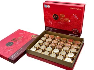 An Cung Ngưu Hoàng Kwang Dong Hộp 30 Viên - Thực Phẩm Chức Năng Hỗ Trợ Tim Mạch và Huyết Áp Cao