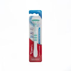 Dụng cụ làm sạch lưỡi Care4U - Combo 3 sản phẩm chăm sóc răng miệng, loại bỏ mảng bám và vi khuẩn, hơi thở thơm mát.