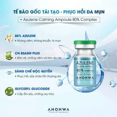 Tế Bào Gốc Azulene Calming Ampoule 8 Lọ x 5ml - Serum Tái Tạo và Phục Hồi Da Mụn, Giảm Viêm và Cung Cấp Độ Ẩm hiệu quả