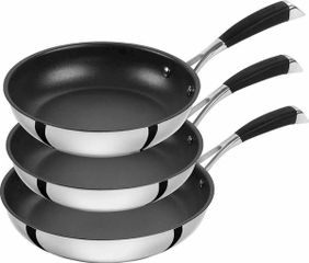 Chảo chống dính Zwilling 65249 - Chảo nấu trứng, cá, thịt 20/24/28cm - Duraslide Diamond - An toàn cho bếp từ, tiện lợi và dễ lau chùi