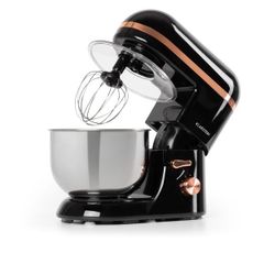 Máy Trộn Bột Klarstein Bella Elegance - 2000W, 5.2L, Đầu Khuấy Đúc, Đánh Trứng, Thiết Kế Hiện Đại cho Nhà Bếp