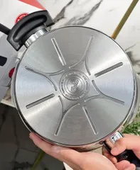 Nồi Áp suất Fissler Vitaquick GREEN 4,5L Made in Germany - Nồi An Toàn, Chất Liệu Thép 18/10, Kèm Xửng Hấp