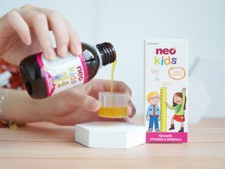 Siro Neo Kids Growth 150ml - Vitamin Tăng Cường Hấp Thu, Hỗ Trợ Bé Ăn Ngon, Dinh Dưỡng Toàn Diện, Vị Cam Thơm Ngon