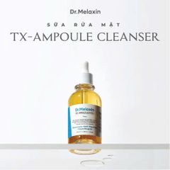 Sữa Rửa Mặt Dr.Melaxin TX Ampoule Cleanser 100ml - Làm Sạch Sâu, Cung Cấp Độ Ẩm Cho Da Nhạy Cảm, Giữ Da Tươi Mát, Mịn Màng