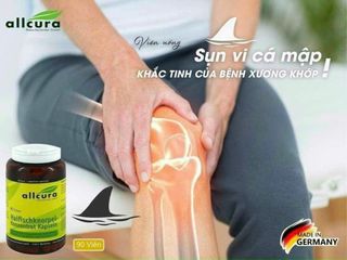 [Hàng Đức] Viên Uống Sụn Vi Cá M.ập Allcura 90 Viên - Hỗ Trợ Xương Khớp, Tăng Cường Sức Khỏe Sụn Khớp