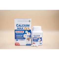 Canxi Hữu Cơ Calcium Max D3 - Hộp 60 viên