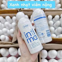 Dung dịch vệ sinh phụ nữ Ziaja Intima màu xanh nhạt 200ml - Giảm nguy cơ viêm nhiễm, giữ pH tự nhiên, cảm giác sạch sẽ, tươi mát.