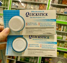 Que Thử Thai Quickstick Violet Voss - Sản Phẩm Hàng Mỹ Chất Lượng Cao, Kết Quả Chính Xác Sau 7-10 Ngày