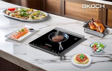 Bếp Từ Đơn GKÖCH 2000W - Thiết Kế Sang Trọng, Nhỏ Gọn, Dễ Dàng Di Chuyển - Hoàn Hảo Cho Mọi Không Gian Bếp