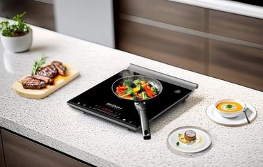 Bếp Từ Đơn GKÖCH 2000W - Thiết Kế Sang Trọng, Nhỏ Gọn, Dễ Dàng Di Chuyển - Hoàn Hảo Cho Mọi Không Gian Bếp