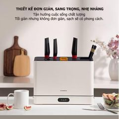 Máy Khử Khuẩn XIAOMI QCooker CR-DJ01 - Bộ 3 Dao và Thớt Chất Lượng, Thiết Kế Hiện Đại, Tiện Lợi Cho Mọi Nhà Bếp