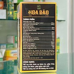 Viên hỗ trợ Tăng Cân Hoa Bảo
