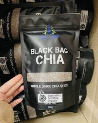 Hạt Chia Đen Hữu Cơ 500g - Dinh Dưỡng Từ Úc, Tăng Cường Sức Khỏe & Hỗ Trợ Tiêu Hóa, Thích Hợp Cho Chế Độ Ăn Lành Mạnh