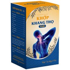 Khớp Khang Thọ Plus - Hỗ Trợ Giảm Đau Nhức Xương Khớp Hiệu Quả 220 viên - Thực Phẩm Bổ Sung Xương Khớp Chính Hãng Việt Nam