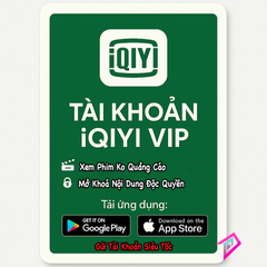 Tài Khoản iQIYI VIP Chính Hãng – Giá tốt, Không Quảng Cáo