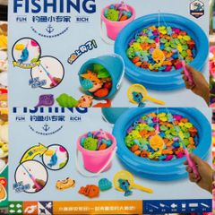 Đồ Chơi Câu Cá Phao 9962 - Bộ Đồ Chơi Giải Trí Gồm 20 Con Cá Màu Sắc Cho Trẻ Em Từ 3 Tuổi, Phát Triển Kỹ Năng Phối Hợp Và Khám Phá Thế Giới Dưới Nước