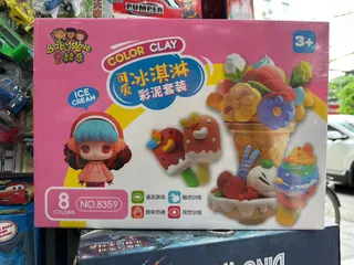 Đồ Chơi Đất Nặn Color Clay 8359 - Bộ Tạo Hình Kem Thú Vị Cho Trẻ Em, Giúp Kích Thích Creativity và Kỹ Năng Vận Động