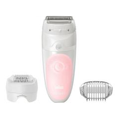 Máy cạo lông khô ướt Braun Silk-epil 5 SES 5-620 - Thiết bị tẩy lông hiệu quả, không đau, thích hợp cho việc tắm và cạo râu.