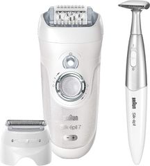 Máy Nhổ Lông Braun 7561 Silk-épil 7 - Công Nghệ Wet & Dry Tẩy Lông Chân, Mặt, Cơ Thể - Hiệu Quả & Tiện Lợi