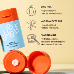 Dưỡng Ẩm Cân Bằng Dạng Gel BUBBLE Level Up Balancing Gel Moisturizer 10ml Mini