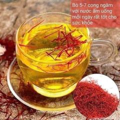Nhụy Hoa Nghệ Tây Saffron Mr Brown SAFRAN 1g - Trà Thảo Dược Cao Cấp, Hỗ Trợ Sức Khỏe và Làm Đẹp