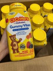 Kẹo dẻo vitamin tổng hợp L'il Critters Gummy Vites cho trẻ từ 2 tuổi, 300 viên - Hương vị trái cây ngon miệng, tăng cường miễn dịch và phát triển sức khỏe