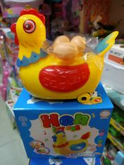 Đồ Chơi Gà Đẻ Trứng Thông Minh Có Đèn LED Và Âm Thanh - Đồ Chơi Pin Tích Điện Cho Trẻ Em Khám Phá Sáng Tạo