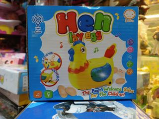 Đồ Chơi Gà Đẻ Trứng Thông Minh Có Đèn LED Và Âm Thanh - Đồ Chơi Pin Tích Điện Cho Trẻ Em Khám Phá Sáng Tạo