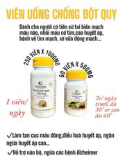 Viên Uống Warnke Nattokinase - Hỗ Trợ Tim Mạch, Ngăn Ngừa Đột Quỵ, Cải Thiện Tuần Hoàn Máu, Giảm Nguy Cơ Huyết Khối