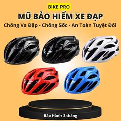 Mũ Bảo Hiểm Xe Đạp Thể Thao SIÊU NHẸ - Chống Va Đập Chất Liệu PC, Dành Cho Nam Nữ, Trọng Lượng 225g, Thiết Kế Thoáng Khí