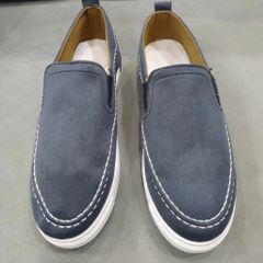 Giày Lười Vải Nam G17 Slip-on - Đế Cao Su Chống Trơn Trượt, Phong Cách Thời Trang Hiện Đại, Nhiều Size
