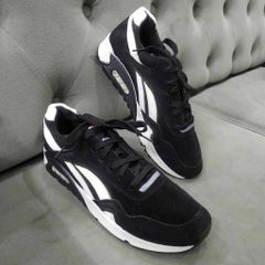 Giày thể thao Nam G32 Sneaker da lộn Đen/Xanh - Mẫu mới Hottrend phong cách trẻ trung, năng động cho học sinh và người đi chơi