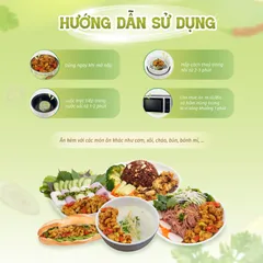 Sườn Chay Xào Sả Ớt Tâm Minh Foods - Món Ăn Nhanh Ngon Miệng, Dinh Dưỡng, Phù Hợp Cho Đi làm và Dã Ngoại
