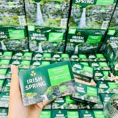 Xà Bông Irish Spring Dạng Cục (Xanh Lá) 113G - Sản Phẩm Tươi Mát, Làm Sạch Da, Phù Hợp Với Mọi Loại Da, Thư Giãn Hàng Ngày