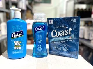 Sữa Tắm Gội Coast Classic Scent 500ml - Xà Bông Tắm Gội Tươi Mát Cho Tóc và Cơ Thể, Hương Thơm Dễ Chịu, Phù Hợp Mọi Loại Da