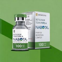 Bo Tox Nabota - Toxin Botulinum Loại A 100 Đơn Vị Giúp Xoá Nếp Nhăn, Thon Gọn Da Mặt, Cải Thiện Tình Trạng Lão Hóa