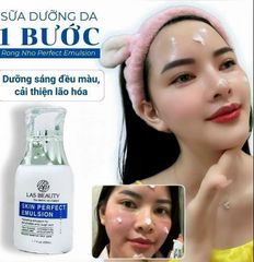 Sữa Dưỡng Truyền Trắng Rong Nho Las Beauty Nhật Bản - Dưỡng Ẩm, Làm Sáng Và Mịn Da - 50ml