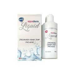Sữa Rửa Mặt Aquaderm Liquid Cho Da Mụn, Da Dầu, Trứng Cá - 150ml