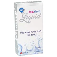 Sữa Rửa Mặt Aquaderm Liquid Cho Da Mụn, Da Dầu, Trứng Cá - 150ml