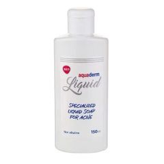 Sữa Rửa Mặt Aquaderm Liquid Cho Da Mụn, Da Dầu, Trứng Cá - 150ml