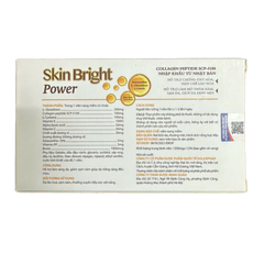 Viên Uống Skin Bright Power Hỗ Trợ Làm Đẹp Da, Trắng Da, Giảm Sạm Nám, Ngừa Lão Hóa - Hộp 30 Viên