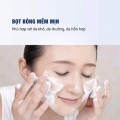 Sữa Rửa Mặt Hatomugi 130g - Sạch Sâu, Dưỡng Ẩm, Chống Mụn cho Da Thường và Da Mụn, Chiết Xuất Tự Nhiên, Giúp Da Mềm Mại