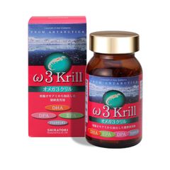 Dầu nhuyễn thể Omega 3 Krill Shiratori Nhật Bản 80 viên