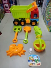Đồ Chơi Xúc Cát Trong Xe Ô Tô Tải 943-1 - Trẻ Em Sáng Tạo và Phát Triển Kỹ Năng Vận Động Thông Qua Chơi Đùa
