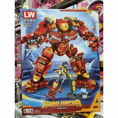 Đồ chơi lắp ráp robot siêu anh hùng Iron man siêu nhân người Sắt 2018