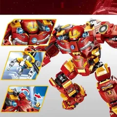 Đồ chơi lắp ráp robot siêu anh hùng Iron man siêu nhân người Sắt 2018