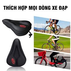 Bọc Yên Xe Đạp Gel Silicon Cao Cấp Mềm Mại Thoáng Khí - Đệm Bọc Yên Xe Đạp PÊ ĐAN Phù Hợp Mọi Loại Xe