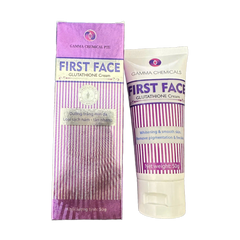 Kem Dưỡng Trắng Da FIRST FACE 50g - Ngừa Nám, Làm Mờ Tàn Nhang, Giúp Da Mịn Màng với Glutathion - Sản phẩm Gama