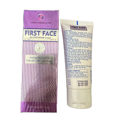 Kem Dưỡng Trắng Da FIRST FACE 50g - Ngừa Nám, Làm Mờ Tàn Nhang, Giúp Da Mịn Màng với Glutathion - Sản phẩm Gama